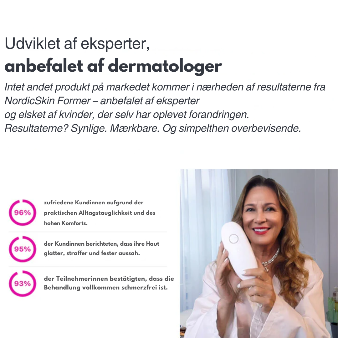 NordicSkin Former - Synligt glattere, fastere og mere selvsikker.