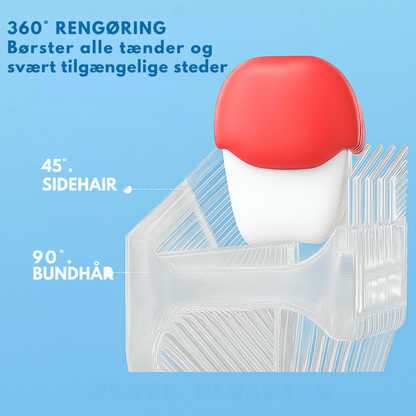 GiggleBrush™ | U-formet 360° ultrasonisk tandbørste til børn – gør tandbørstning sjovt, nemt og effektivt