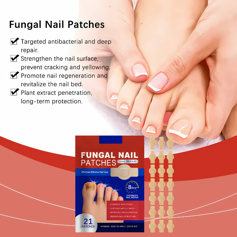 ClearNail™ - Antibakteriel Svampepatch Og Neglepleje Pakk