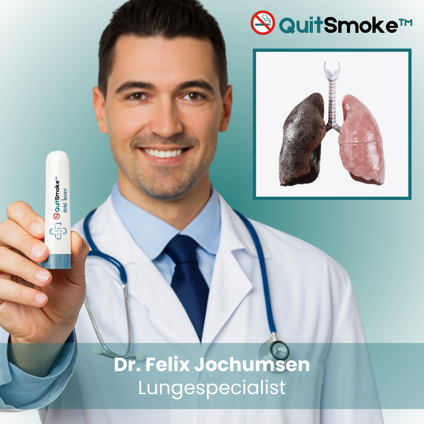 NicoFree™ Avanceret Rygestop Inhalator - Fjerner 90% af Rygetrangen på 48 Timer!
