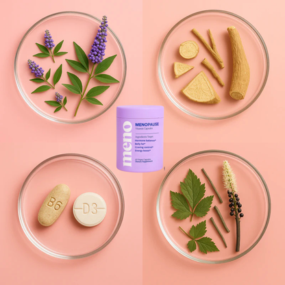 MenoGlow™ | Stop det hormonelle kaos – genvinde kontrol og selvtillid