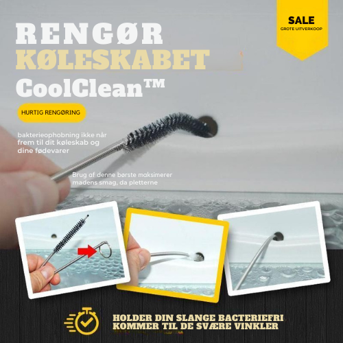 CoolClean™- Altid en frisk køleskab