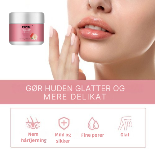 HårLøs™ - Fjerner ansigtshår smertefrit på 5 minutter