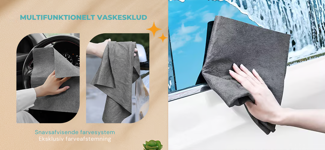MiracleCloth Pro™ - Farvel til striber for altid!