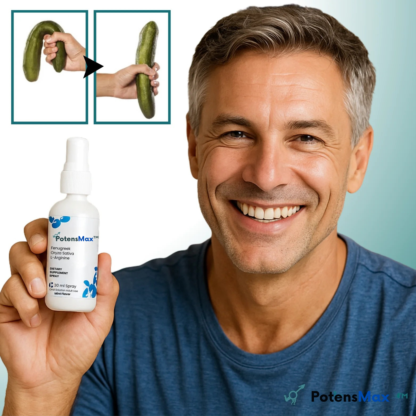 PotensMax™ Tang-Erektionsspray | Giver stenhårde erektioner på 43 sekunder!