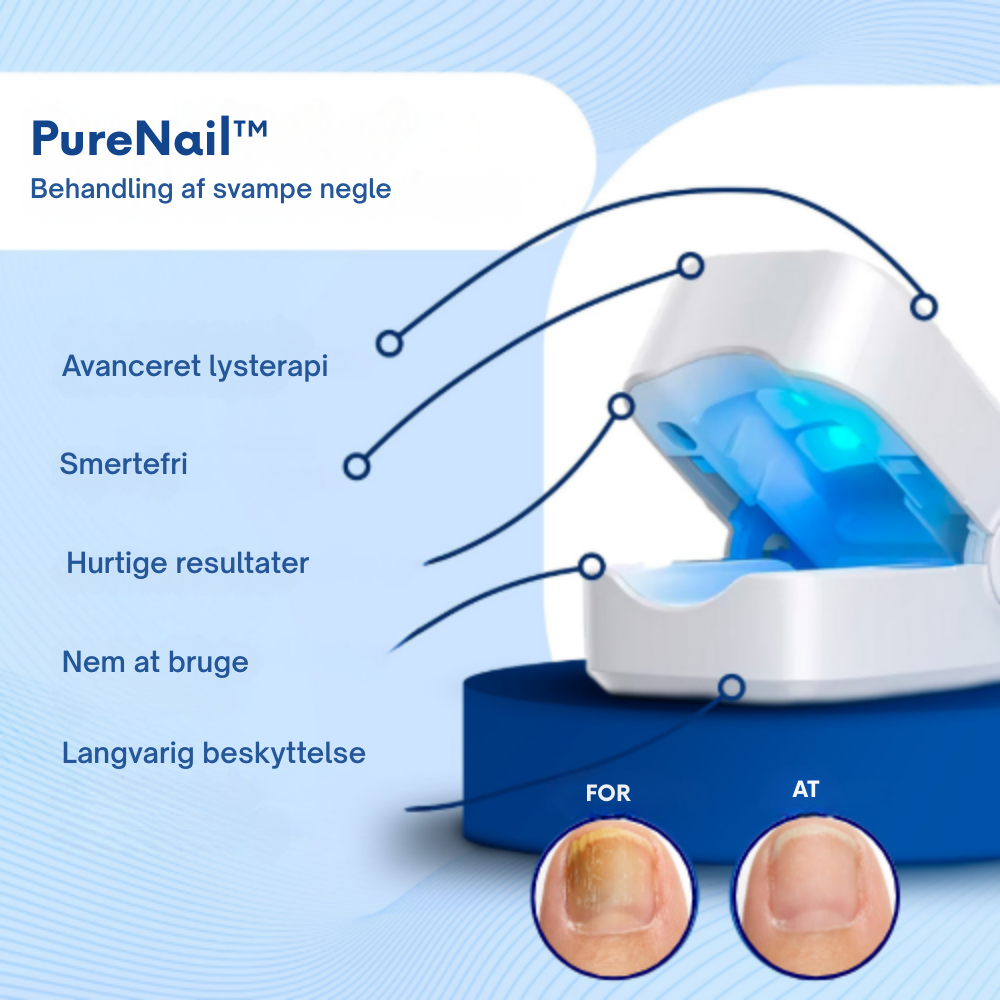 PureNail™ - Slip af med neglesvamp og få din selvtillid tilbage.