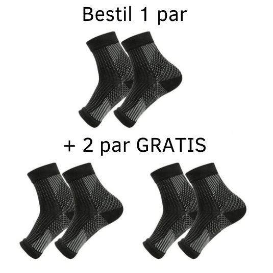 VitaSocks™ | Støttestrømper til smertefulde fødder (1 + 2 par gratis)