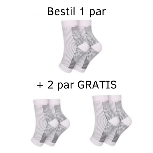 VitaSocks™ | Støttestrømper til smertefulde fødder (1 + 2 par gratis)
