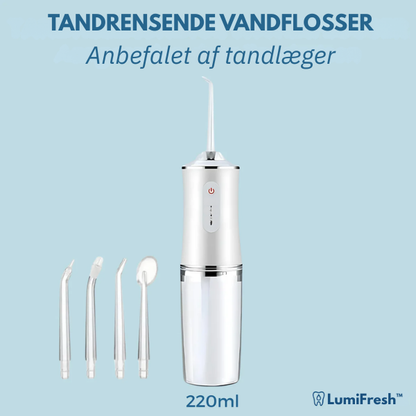 LumiFresh™ – Stop tandkødsproblemer og oplev kraften i vandflosning