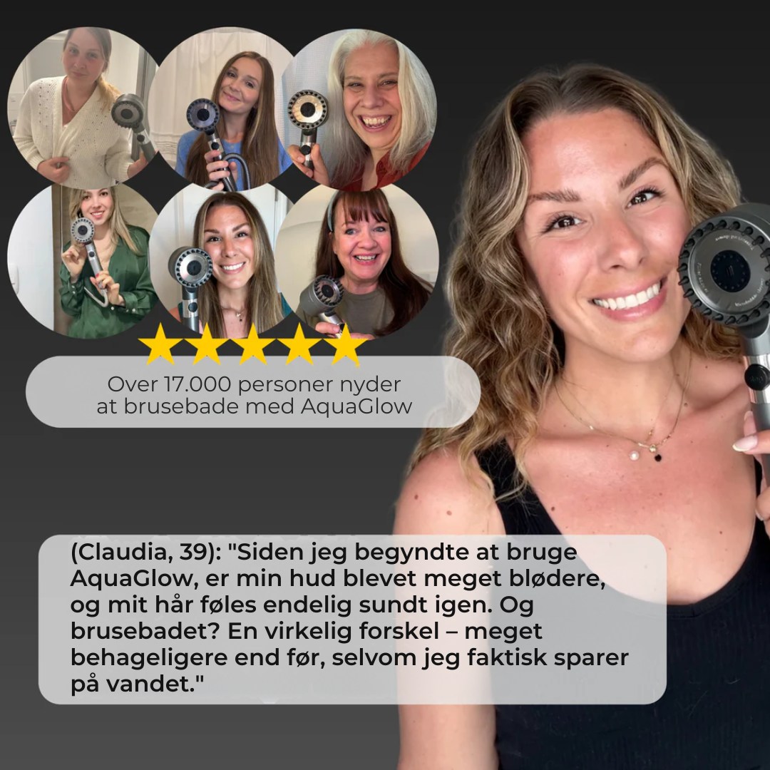AquaGlow – Mærkbart blødere hud, skinnende hår og ægte velvære