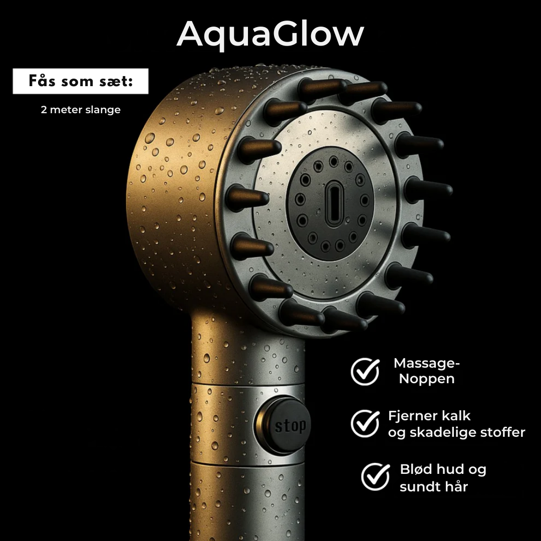 AquaGlow – Mærkbart blødere hud, skinnende hår og ægte velvære