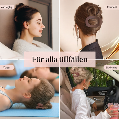 Kliply- Sæt håret op. Undgå ubehaget.