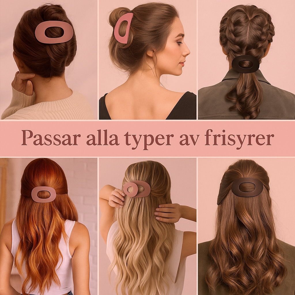 Kliply- Sæt håret op. Undgå ubehaget.